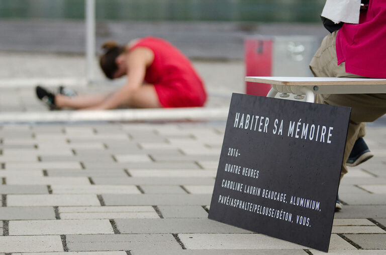 Habiter sa mémoire | Caroline Laurin-Beaucage | Photo Credit: Robert Dubé
